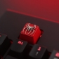 1pc Artisan Metal Keycaps for Mechanical Gaming Keyboard WOW / ROG / Spider-man / IG / RNG / The Avengers